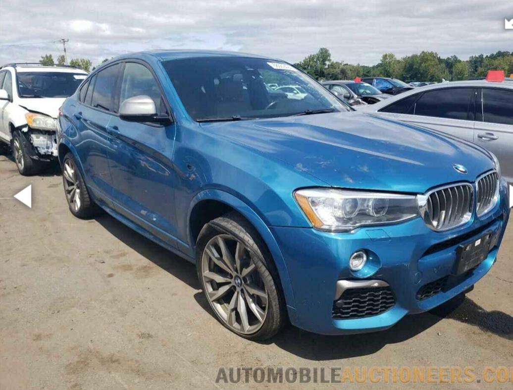 BMW X4 2018 Blue vin: 5UXXW7C55J0W64016